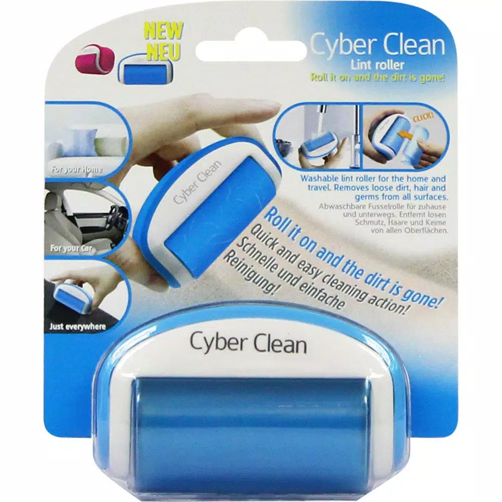 Cyber Clean RollCare On The Go Washable Reusable Lint Roller