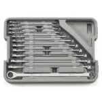 GearWrench 12-Piece Extra Long Pattern Metric GearBox Ratcheting Wrench Set thumbnail 5