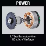 Makita 18V LXT Brushless Cordless 1/2 in. Driver-Drill (Tool Only) thumbnail 6