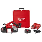 Milwaukee M18 18V Lithium-Ion Cordless Band Saw Kit with Two 3.0 Ah Batteries, Charger, and Hard Case thumbnail 1