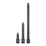 Capri Tools 1/2 in. Drive Wobble Impact Extension Bar Set, 3-Piece thumbnail 1
