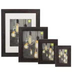 Kiera Grace kieragrace KG Loft 8x10 Photo Frame Set, Black Wood Grain, 6-Pack thumbnail 5