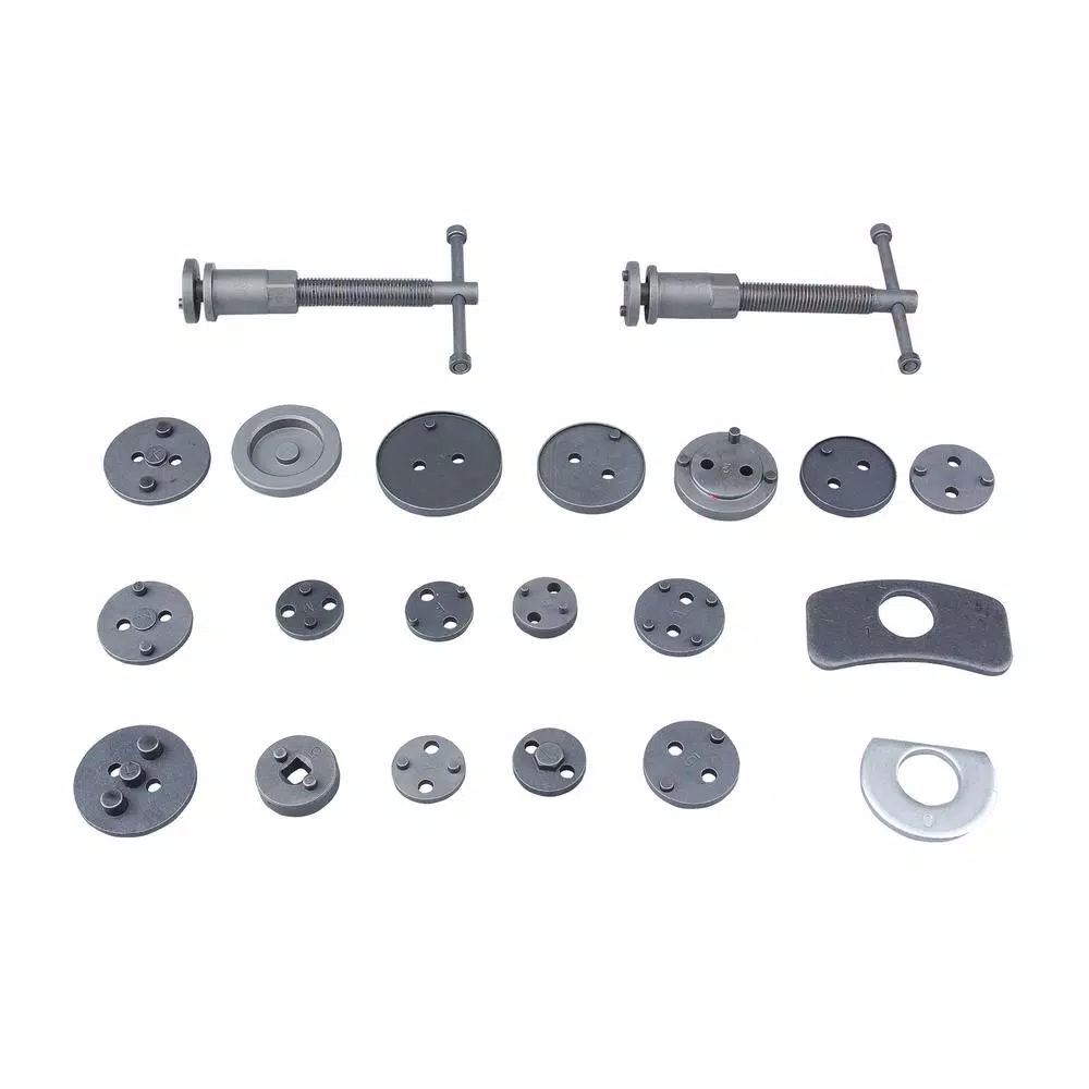 SPEEDWAY 21-Piece Universal Disc Brake Caliper Piston Wind Back Tool Kit with Carrying Case