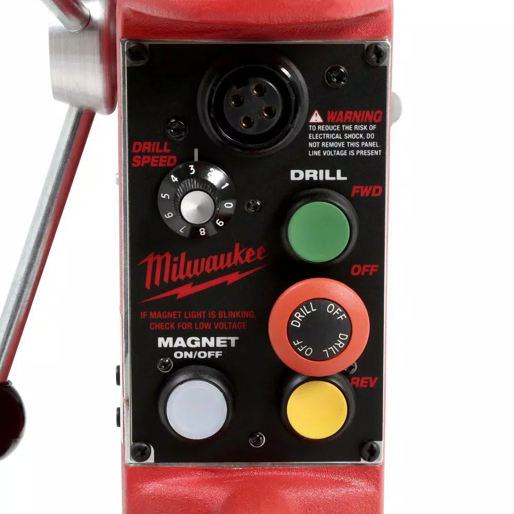 Milwaukee Electromagnetic Adjustable Position Drill Press with 1-1/4 in. Capacity