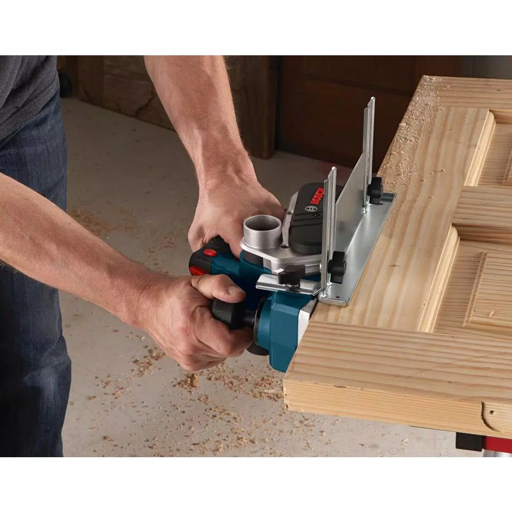 Bosch 6.5 Amp 3-1/4 in. Corded Planer Kit with Woodrazor Carbide Blades and Carrying Case