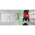 Hilti PM 40-MG 130 ft. Multi-Line Green Laser Level Kit with Receiver and Wall Mount thumbnail 8