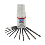 Triumph Twist Drill 13-Piece High Speed Steel Jobber Length Twist Drill Bit Set, 1/16 in. to 1/4 in. thumbnail 1