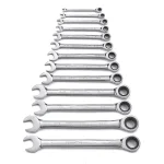 Gearwrench 13-Piece SAE Master Combination Ratcheting Wrench Set thumbnail 2