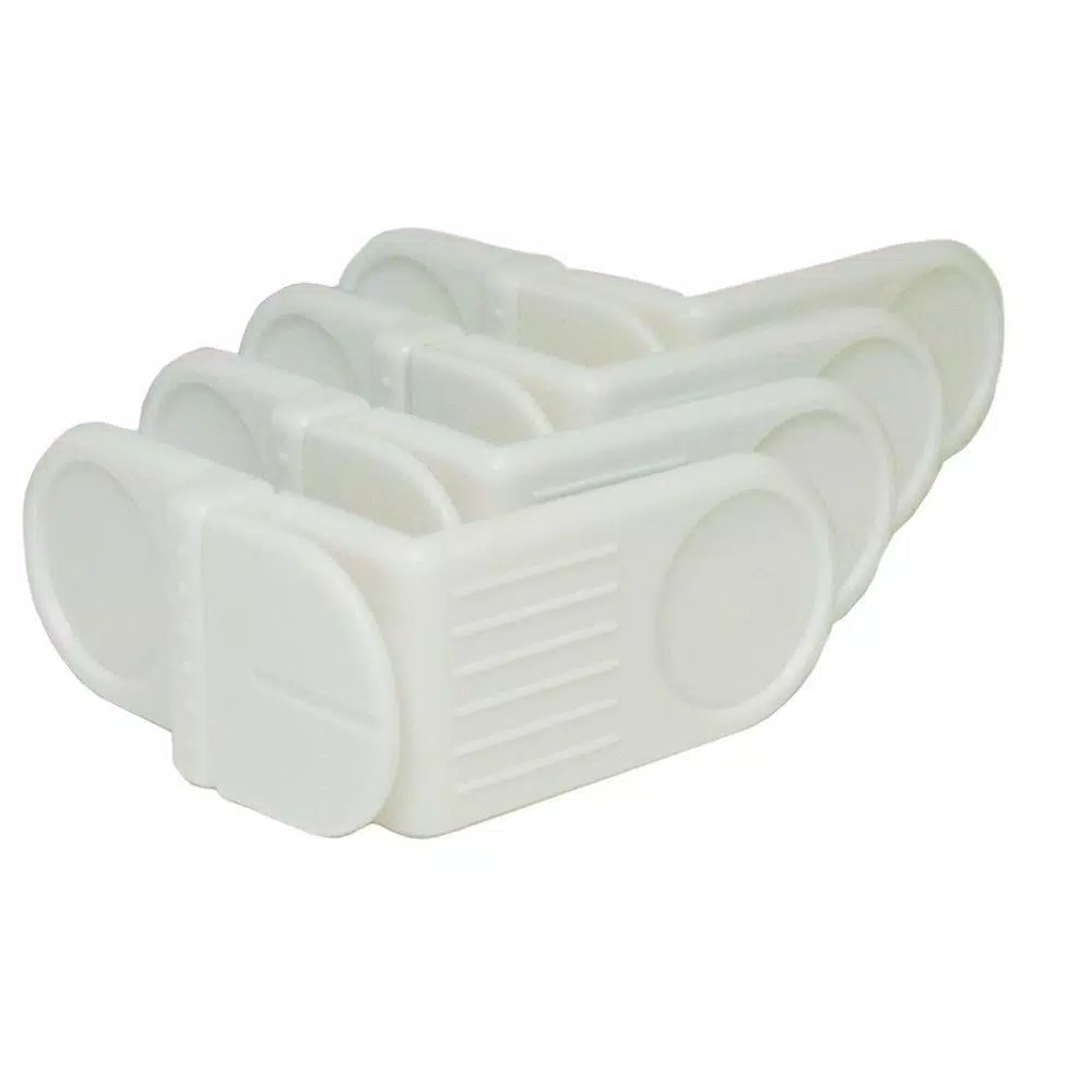 Dreambaby Angle Locks for Child Safety, 4-Pack White