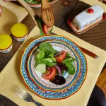 Euro Ceramica Duomo 16-Piece Stoneware Dinnerware Set, Italian Design, Service for 4 thumbnail 5