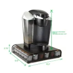 Mind Reader 36-Capacity Black Metal Mesh Coffee Pod Storage Drawer Organizer thumbnail 5