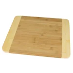 Home Basics 13.25 in. Bamboo Cutting Board - Edge Grain Rectangle Wood Board thumbnail 2