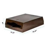 Alpine Industries Stainless Steel C-Fold & Multi-Fold Paper Towel Dispenser - Antique Bronze thumbnail 4