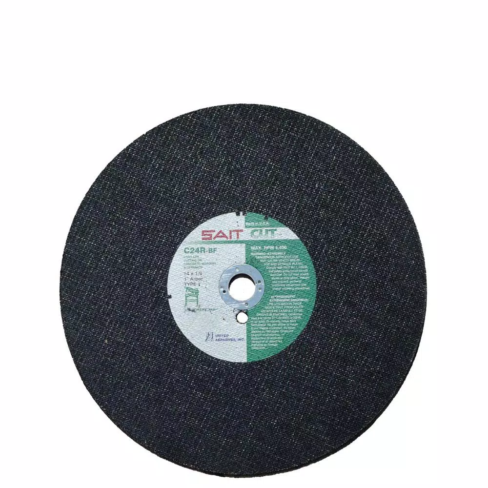 Bon Tool 14 in. Premium Silicon Carbide Abrasive Circular Saw Blade for Masonry, Concrete, and Stone