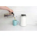 Home Basics 6-Cup Stainless Steel Stovetop Espresso Machine, Silver thumbnail 5