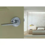 Copper Creek Zane Contemporary Polished Stainless Steel Passage Door Lever thumbnail 6