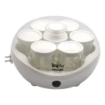 Total Chef 42 oz. Yogurt Maker with 7 Glass Containers, White thumbnail 1