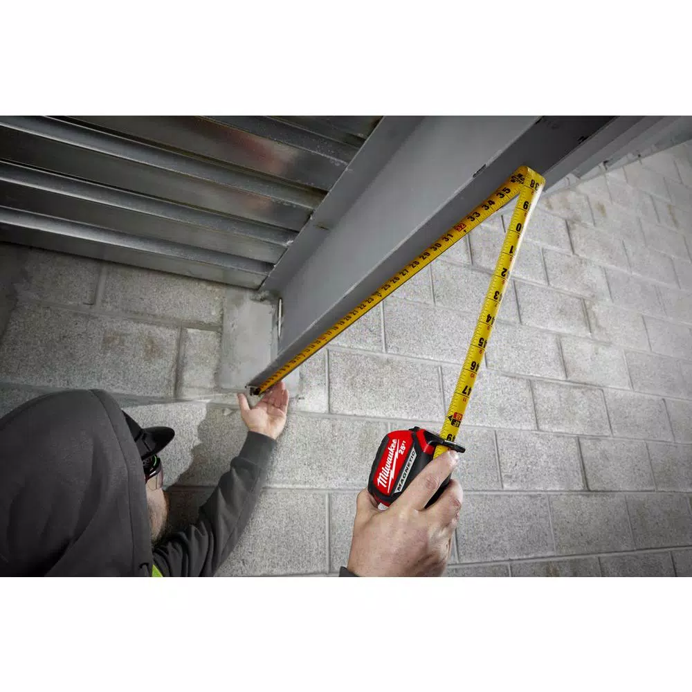 Milwaukee 16 ft. Premium Magnetic Tape Measure with 9 ft. Standout