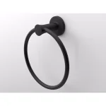 Glacier Bay Lucien Matte Black Towel Ring thumbnail 2