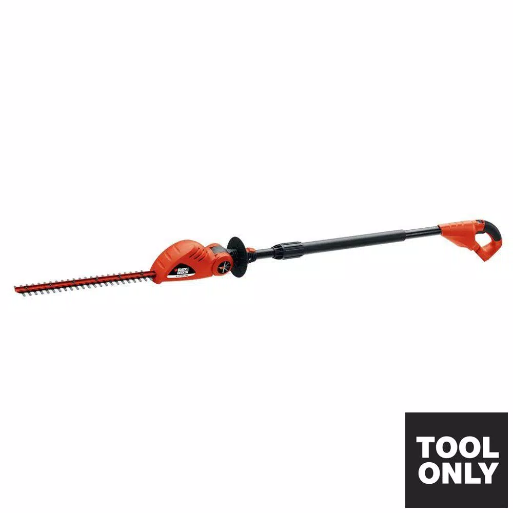 BLACK+DECKER 20V MAX 18 in. Cordless Pole Hedge Trimmer, Tool Only