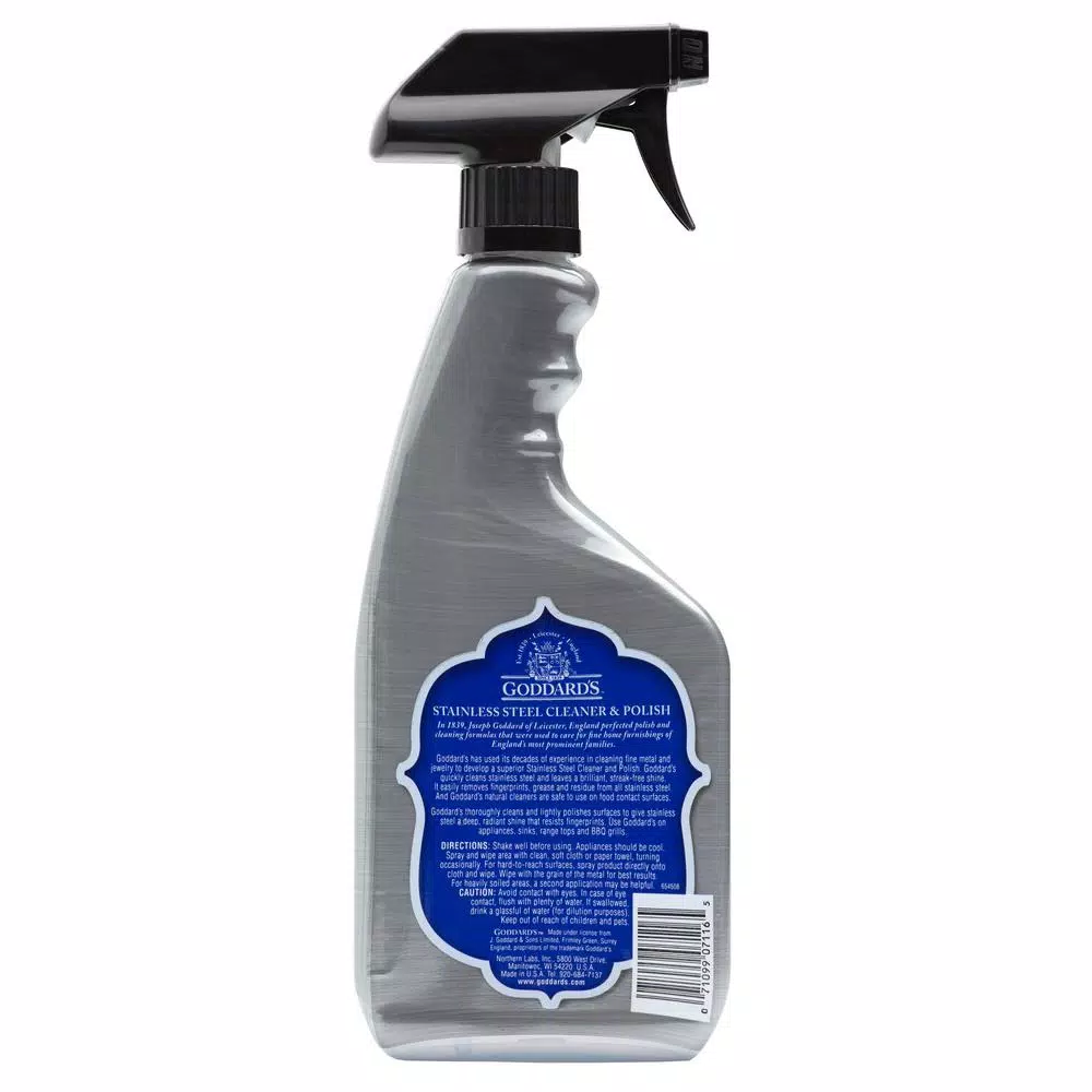 Goddard's Stainless Steel Cleaner, 16 oz Liquid