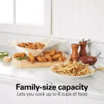 Hamilton Beach 2 Qt. Stainless Steel Deep Fryer with Adjustable Thermostat, 1500W thumbnail 3