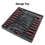 SUNEX TOOLS Sunex 20-Piece Combination Screwdriver Set with Torx, Phillips, and Slotted Drivers thumbnail 7