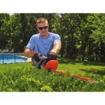 BLACK+DECKER 60V MAX Lithium-Ion Cordless POWERCUT 24 in. Hedge Trimmer with 1.5 Ah Battery and Charger thumbnail 2