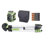 PowerSmith Self-Leveling 360° Cross Line Laser Level Kit with Adjustable Tripod thumbnail 6