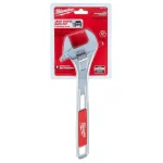 Milwaukee 12 in. Adjustable Wrench, Parallel Jaw, Chrome Plated thumbnail 2