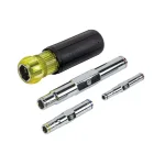 Klein Tools 3-Piece Tradesman Pro Tool Set with 8-Inch Tote, Long Nose Pliers, and 6-in-1 Multi-Nut Driver thumbnail 10