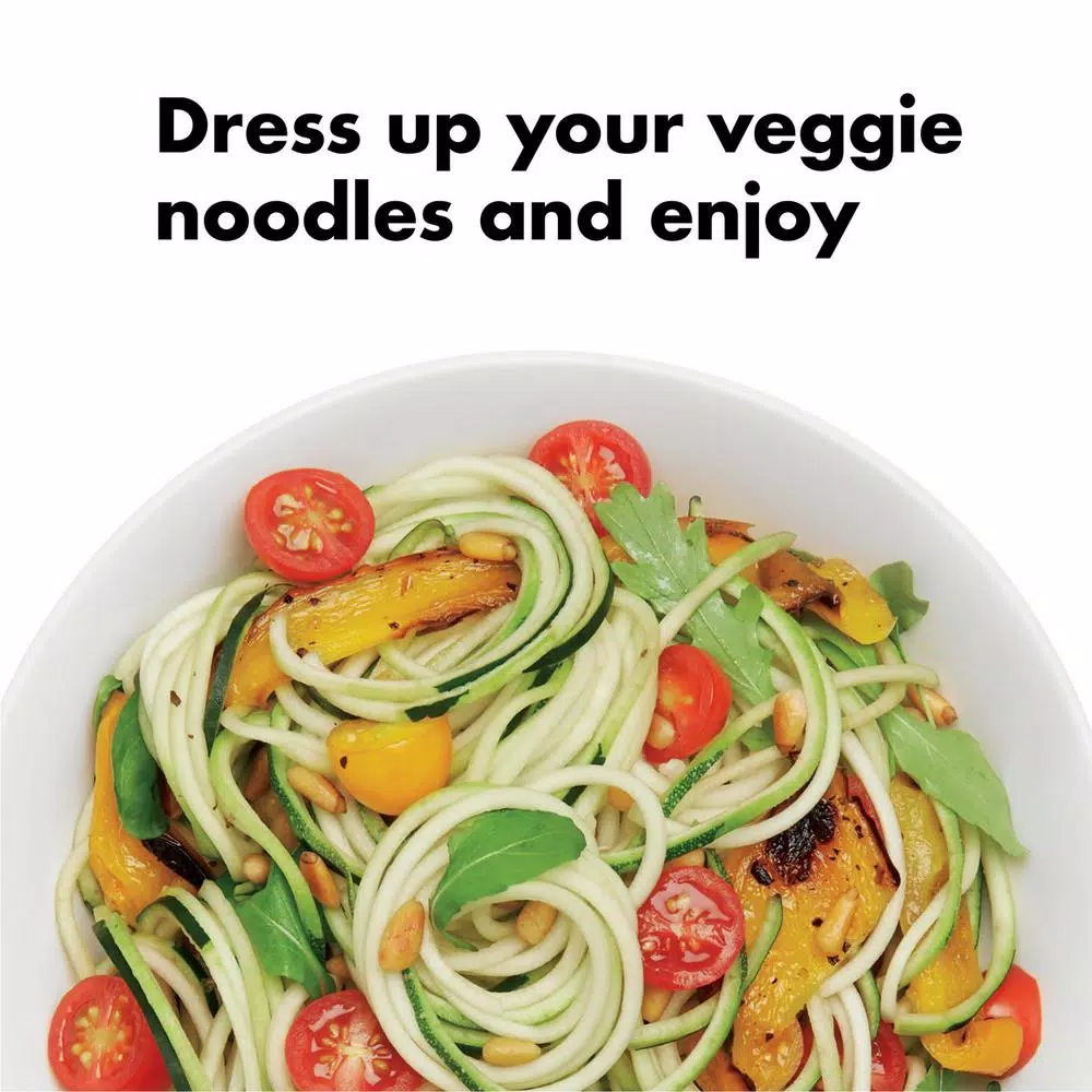 OXO Good Grips Tabletop Spiralizer with 3 Stainless Steel Blades