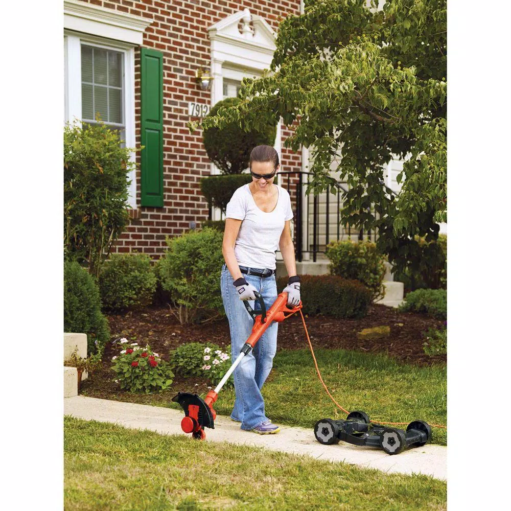BLACK+DECKER MTE912 12 in. 6.5 Amp 3-in-1 String Trimmer, Edger, and Push Mower