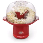 Presto Red Fountain Hot Air Popcorn Popper, 4 oz. Kernel Capacity, 20-Cup Yield thumbnail 2