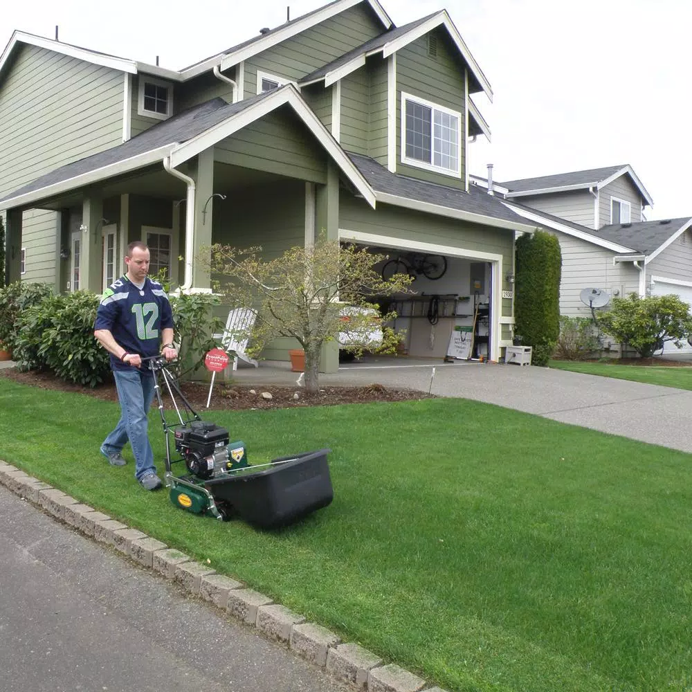California Trimmer 20 in. 7-Blade Self-Propelled Gas Reel Lawn Mower with Briggs & Stratton Engine