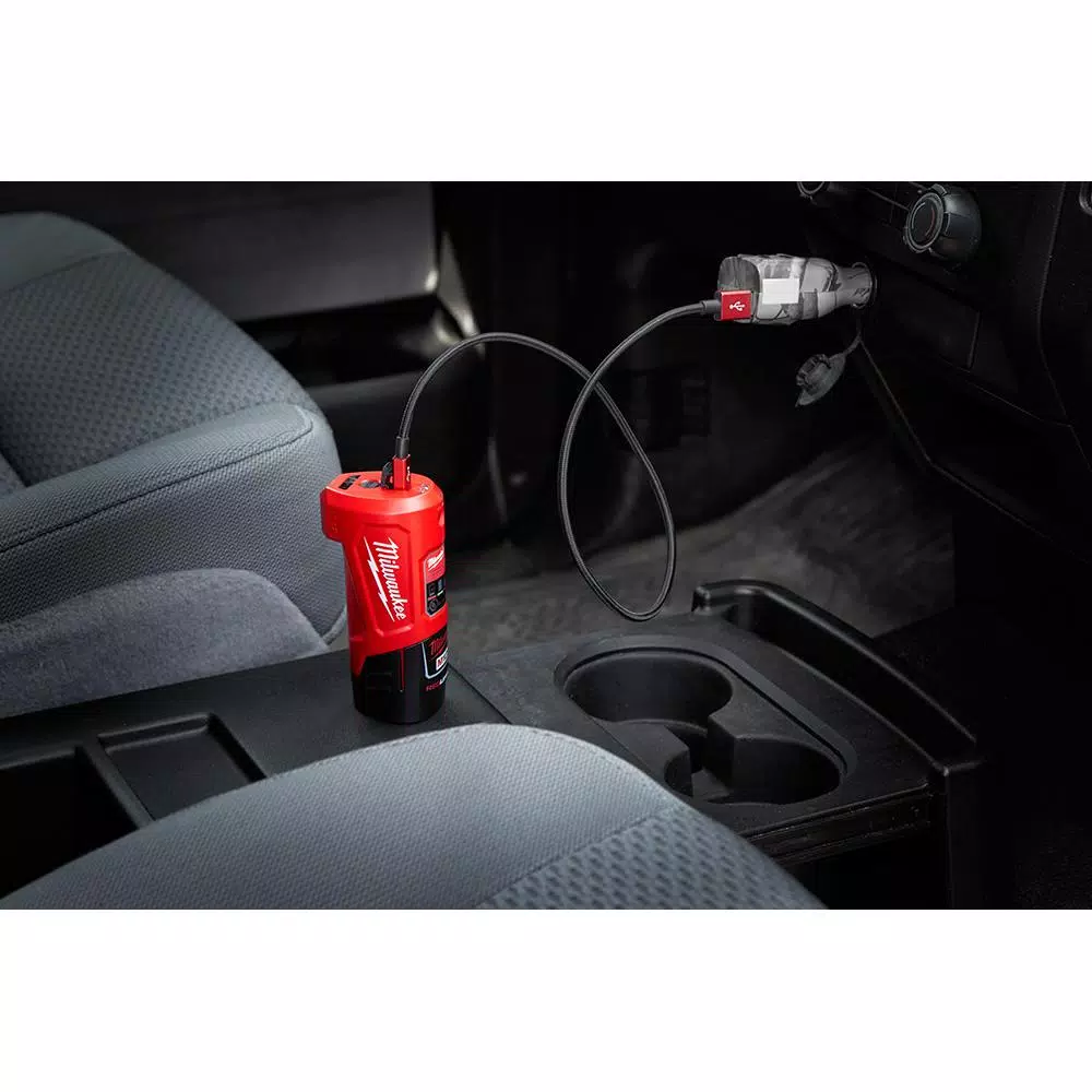 Milwaukee M12 12V Lithium-Ion Compact Charger and Portable Power Source