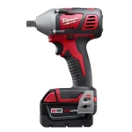 Milwaukee M18 1/2 in. Compact Impact Wrench Kit w/ (2) 3.0 Ah Batteries, Charger & Hard Case thumbnail 8
