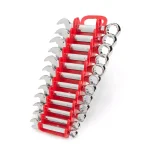 TEKTON 12-Piece Metric Stubby Combination Wrench Set, 8-19 mm thumbnail 1