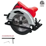 Boyel Living 12 Amp 7-1/4 in. Corded Circular Saw with Dual-Grip Handle and Bevel Cut Capability thumbnail 3