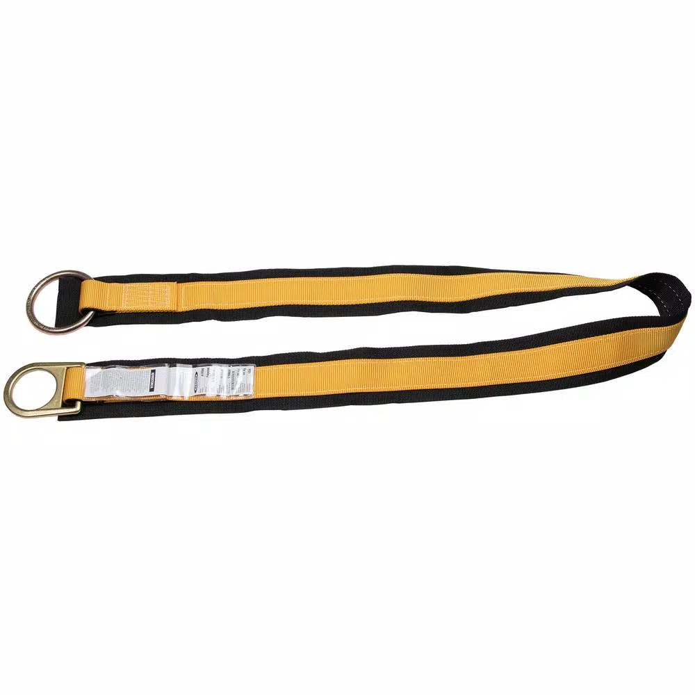 WERNER Upgear 6 ft. Cross Arm Strap with Polyester Webbing, O-Ring, and D-Ring
