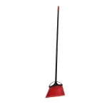 Alpine Industries 10 in. Red Angle Broom with Fiberglass Handle, 2-Pack thumbnail 5
