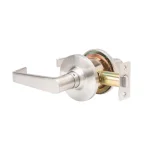 Global Door Controls Empire Style Commercial Passage Lever, Brushed Chrome, Heavy Duty Steel thumbnail 2