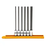 GearWrench 3/8 in. Drive Metric Long Length Hex Bit Socket Set, 6-Piece thumbnail 2