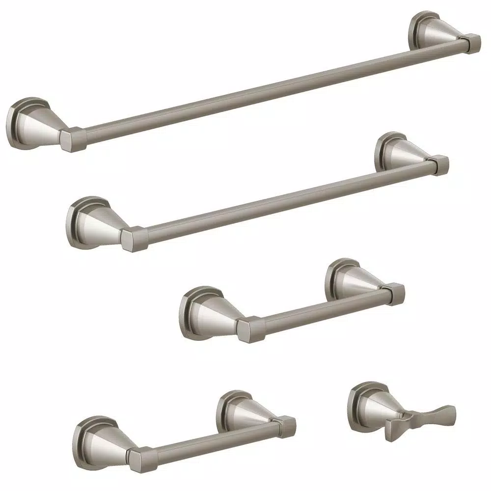 Delta Stryke Pivoting Toilet Paper Holder, Brilliance Stainless Steel