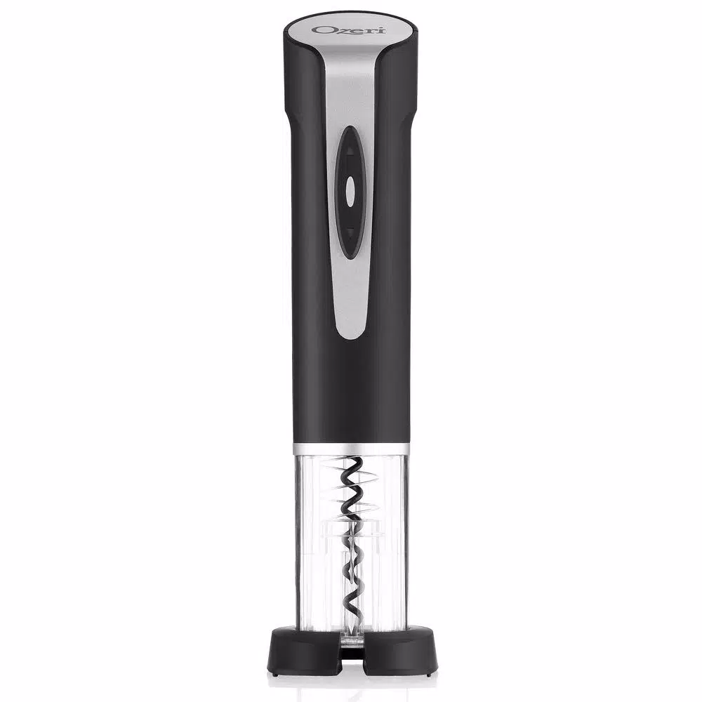 Ozeri Prestige II Cordless Electric Wine Bottle Opener with Foil Cutter and Lithium Battery