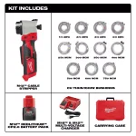 Milwaukee M12 Cordless Cable Stripper Kit for Cu THHN/XHHW Wire, 12V Lithium-Ion thumbnail 2