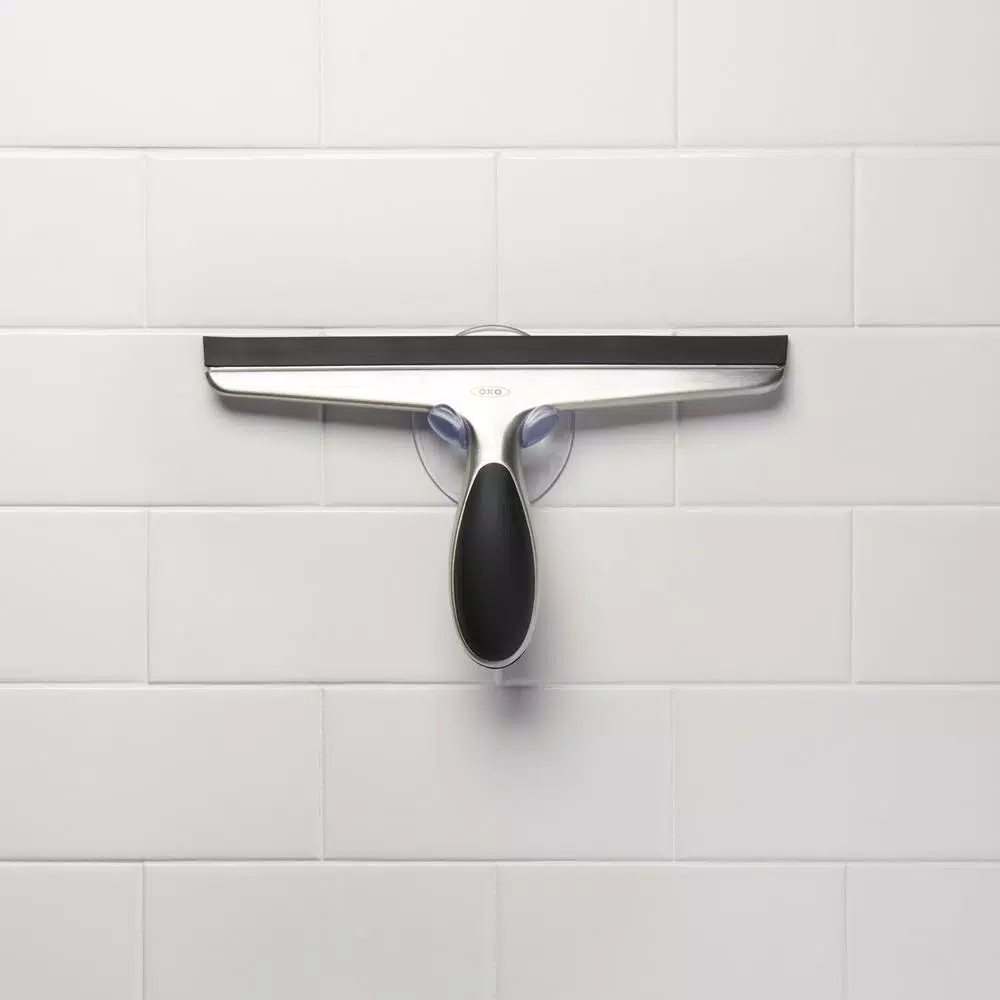 OXO Good Grips 10 in. Stainless Steel Multi-Purpose Shower Squeegee