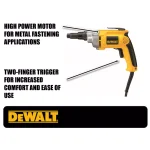 DEWALT DW267 6.5-Amp 2000 RPM Variable Speed Reversing Versa-Clutch Screw Gun thumbnail 2