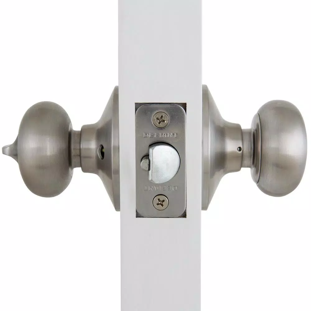 Defiant Berwick Stainless Steel Keyed Entry Door Knob, ANSI Grade 3