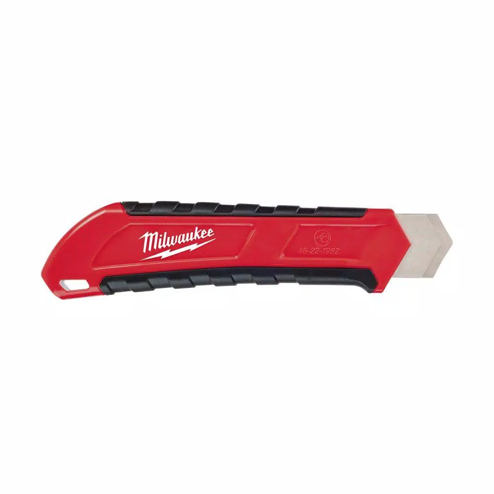 Milwaukee 25 mm Snap-Off Utility Knife with Metal Lock and Micro Carbide Blade